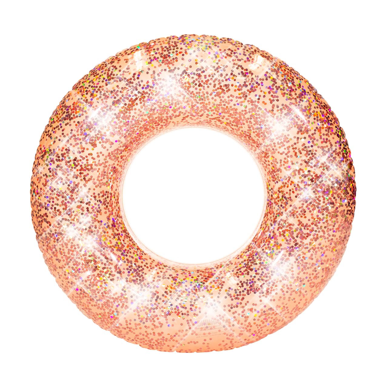PoolCandy Glitterfied® Rose Gold Jumbo Pool Tube